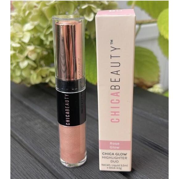 Chica Beauty - Glow Highlighter Duo (Rose Glow) - Picture 1 of 5